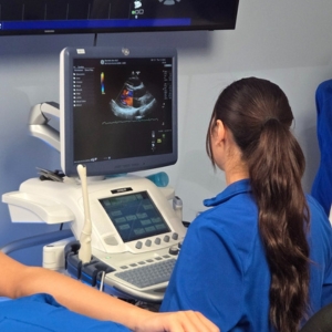 A.O.S. in Cardiac Ultrasound Technology Icon
