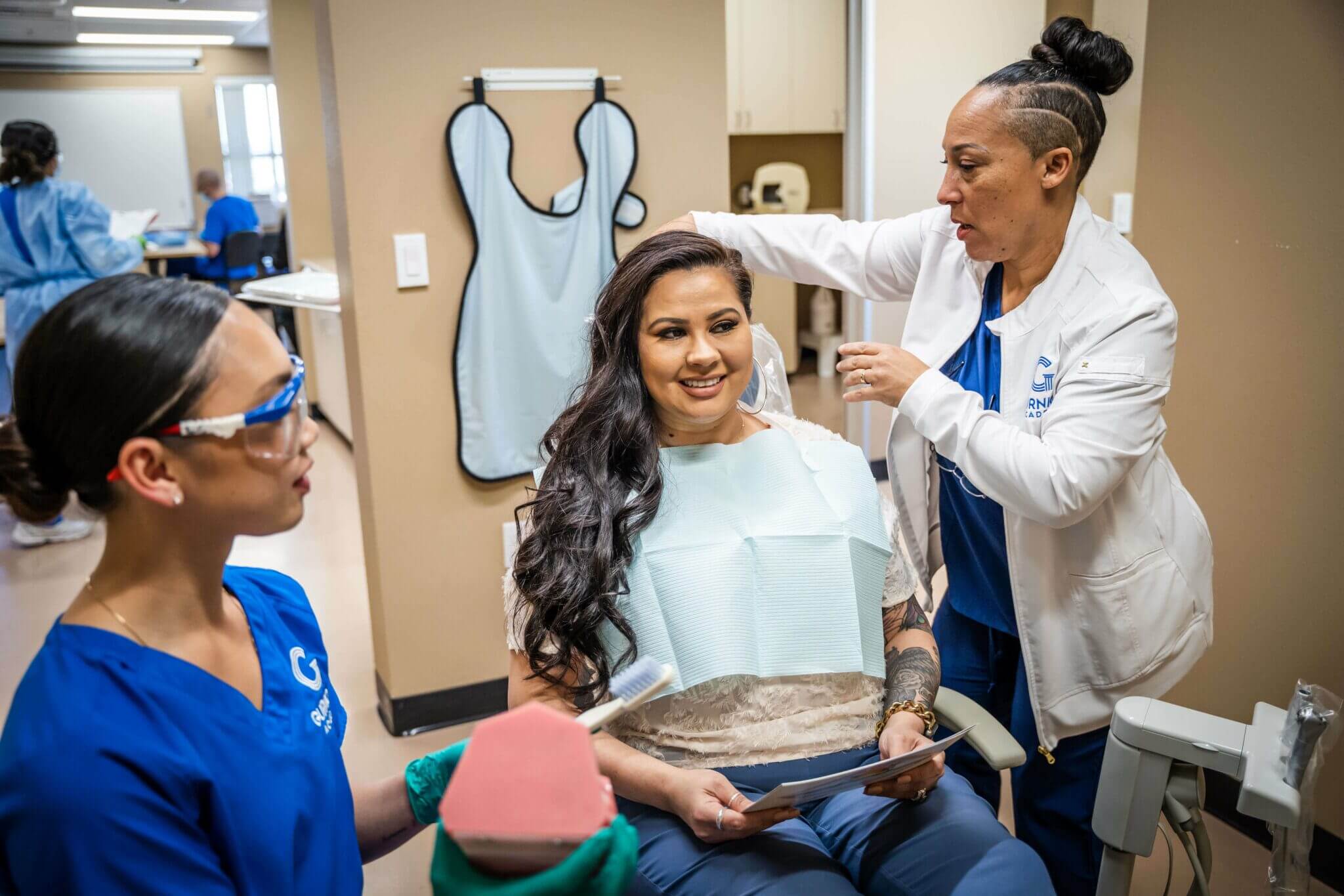Find a Future of Smiles as a Dental Assistant - Front Office Duties | Gurnick Academy of Medical Arts