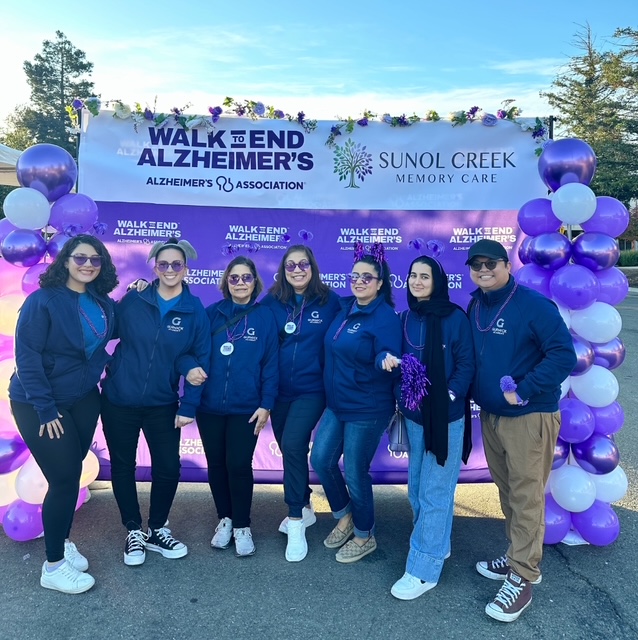 Concord Campus Staff Participate in the Alzheimer's Walk