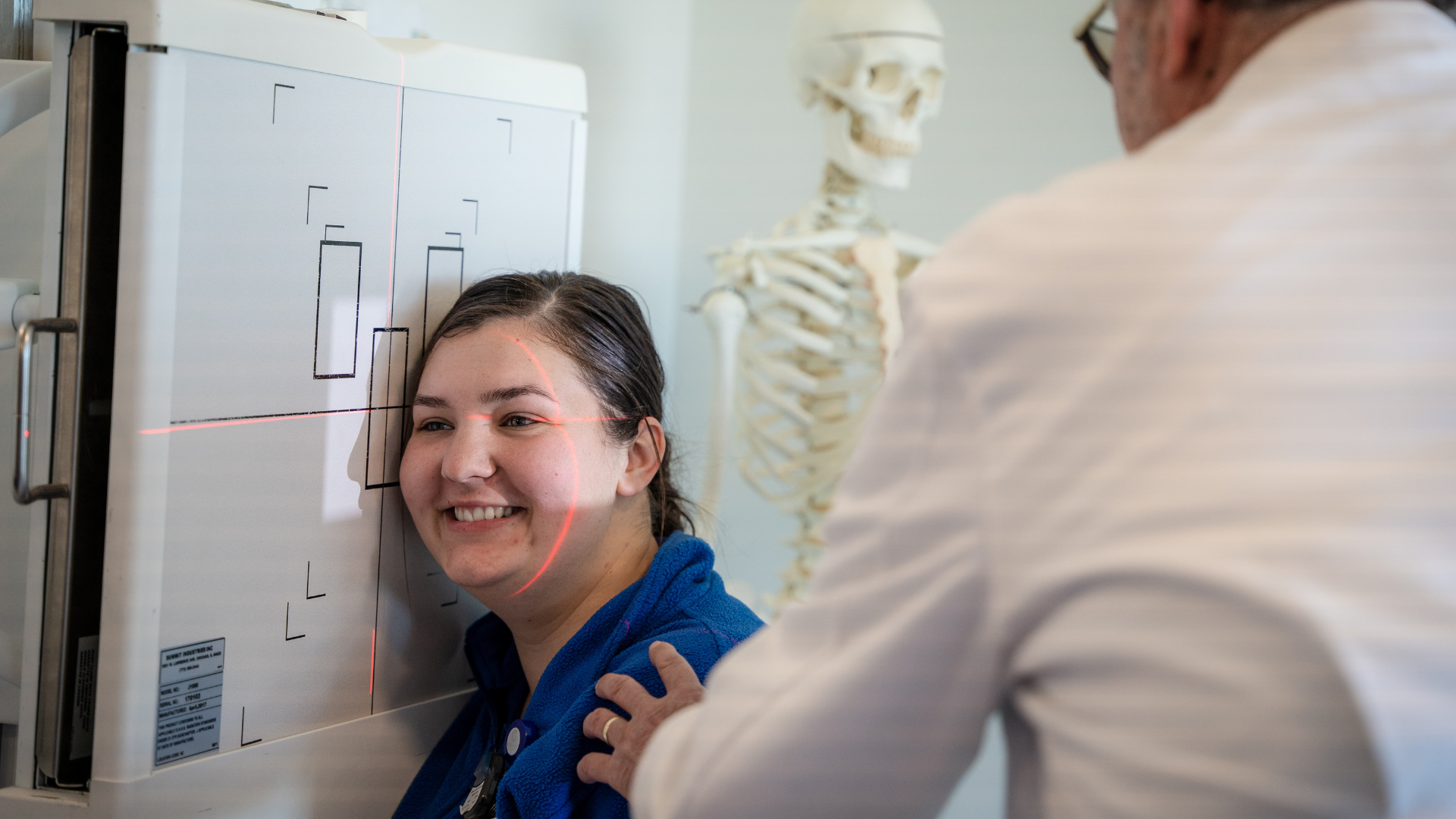 Sacramento Campus X-Ray Tech and Radiologic Technology Program Radiography Lab Skills Practice