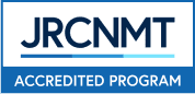 The Joint Review Committee on Education Programs in Nuclear Medicine Technology (JRCNMT) Accredited Program Seal